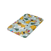 Tapis De Bain Deer Festive : Design Motif de Noël (Angle)