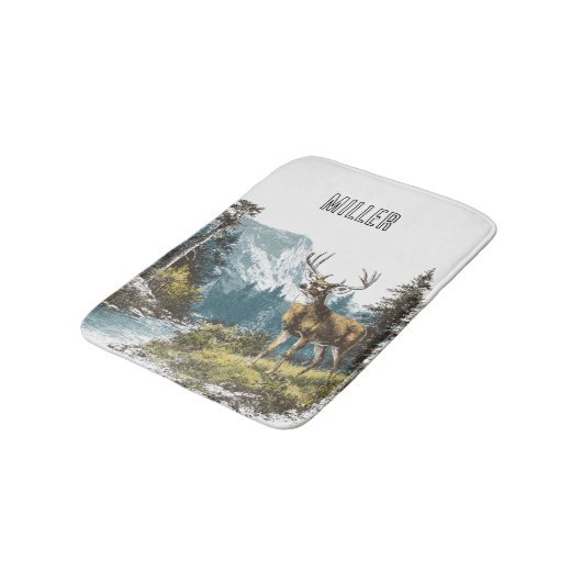 Tapis De Bain Deer Nature (Angle)