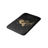 Tapis De Bain Déesse du Zodiaque | Astrologie des baies d'or cos (Angle)