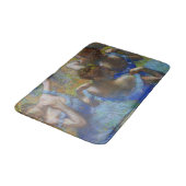 Tapis De Bain Degas Blue Dancers Pastel Fine Art Masterpiece (Angle)