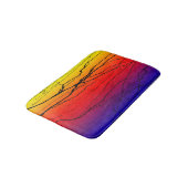 Tapis De Bain Dégradé Abstrait (Angle)