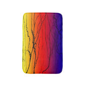 Tapis De Bain Dégradé Abstrait (Devant (Vertical))