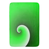 Tapis De Bain Dégradé blanc vert (devant Vertical)