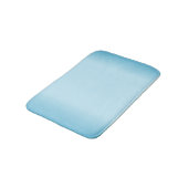 Tapis De Bain Dégradé bleu clair (Angle)