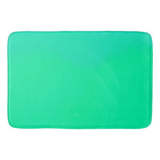 Tapis De Bain Dégradé de vert de printemps  (Devant)