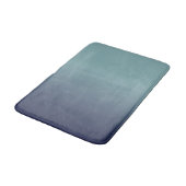 Tapis De Bain Dégradé gris-bleu. (Angle)