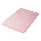 Tapis De Bain dégradé rose doux (Angle)