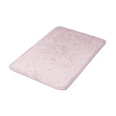 Tapis De Bain Délicat Pastel Pink Pearl Mat de bain de luxe (Angle)