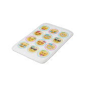 Tapis de bain d'Emoji (Angle)