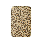 Tapis de bain d'empreinte de léopard (Devant (Vertical))