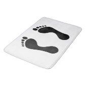 Tapis de bain d'empreinte de pas (Angle)