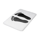 TAPIS DE BAIN D'EMPREINTES DE PAS (Angle)