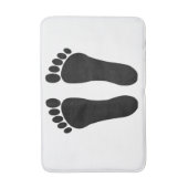 TAPIS DE BAIN D'EMPREINTES DE PAS (Devant (Vertical))