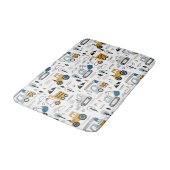 Tapis De Bain Déplaçons le Motif de véhicule (Angle)