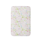 Tapis De Bain déploiement de motif floral (Devant (Vertical))