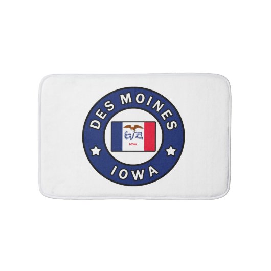 Tapis De Bain Des Moines Iowa (Devant)