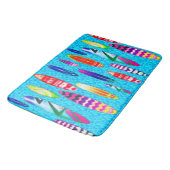 Tapis de bain des planches de surf 1 (Angle)