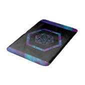 Tapis De Bain Dés RPG | Nebula Imaginaire Retro Tabletop PnP Gam (Angle)