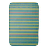 Tapis De Bain Désert de la mer et rayures d'argile (devant Vertical)