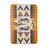 Tapis De Bain Désert Sud-Ouest Kokopellis (Devant (Vertical))