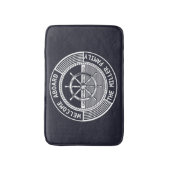 Tapis De Bain Design à thème nautique avec voilier (Devant (Vertical))