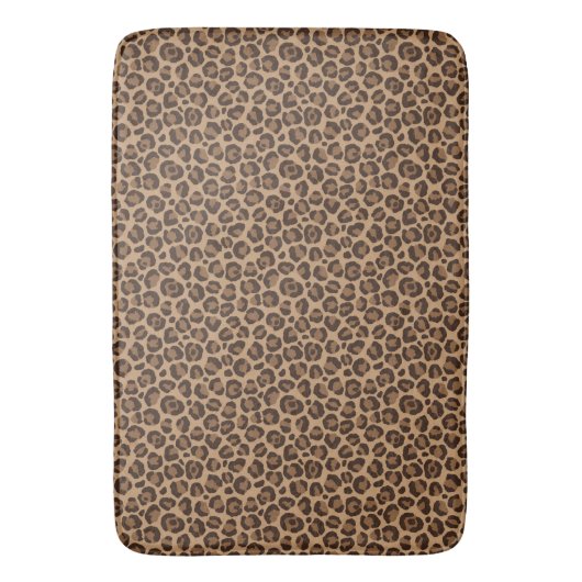 Tapis De Bain Design classique série Leopard 12 (devant Vertical)