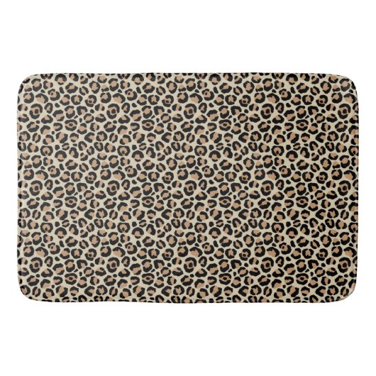 Tapis De Bain Design classique série Leopard 9 (Devant)