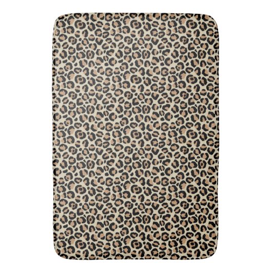Tapis De Bain Design classique série Leopard 9 (devant Vertical)