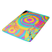 Tapis De Bain Design d'art Motif en néon électrique (Angle)