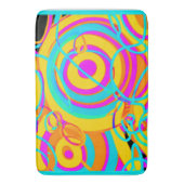 Tapis De Bain Design d'art Motif en néon électrique (devant Vertical)