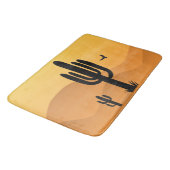 Tapis De Bain Design de Cactus du désert (Angle)