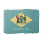 Tapis De Bain Design de drapeau d'état du Delaware (Devant)