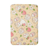 Tapis De Bain design de lapin mignon (Devant (Vertical))