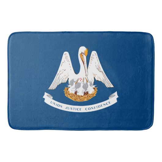 Tapis De Bain Design de Louisiana State Flag (Devant)