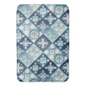 Tapis De Bain Design de Noël doré (devant Vertical)
