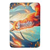 Tapis De Bain Design de scène de Crimson Fox (devant Vertical)