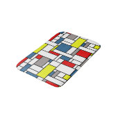 Tapis De Bain Design de style mondrien (Angle)