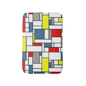 Tapis De Bain Design de style mondrien (Devant (Vertical))