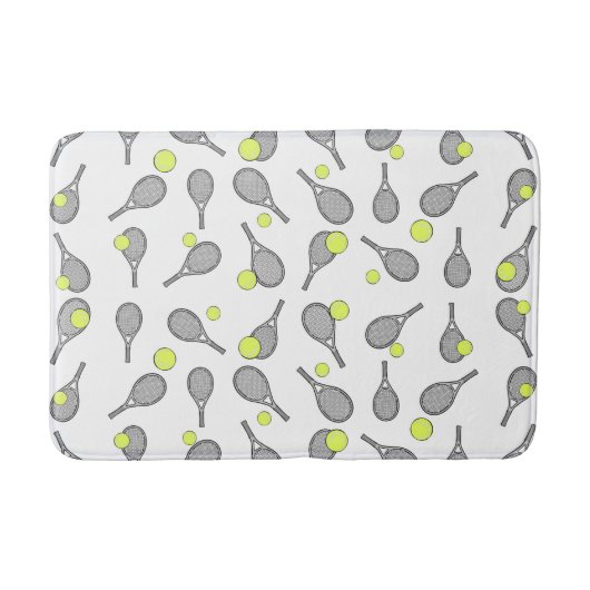 Tapis De Bain Design de tennis (Devant)