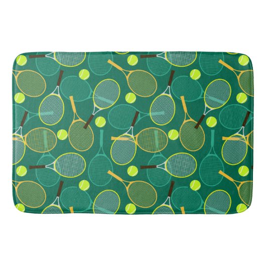 Tapis De Bain Design de tennis (Devant)