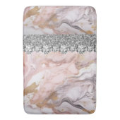 Tapis De Bain Design d'intérieur rose doux Accueil Parties scint (devant Vertical)