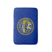 Tapis De Bain Design du drapeau de l'État du Nebraska (Devant (Vertical))