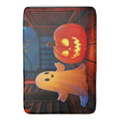Tapis De Bain Design éffrayant d'Halloween brillant (devant Vertical)