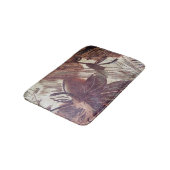 Tapis De Bain Design floral Brown Abstrait 1 (Angle)