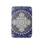 Tapis De Bain Design floral détaillé de l'Écharpe Paisley (Devant (Vertical))