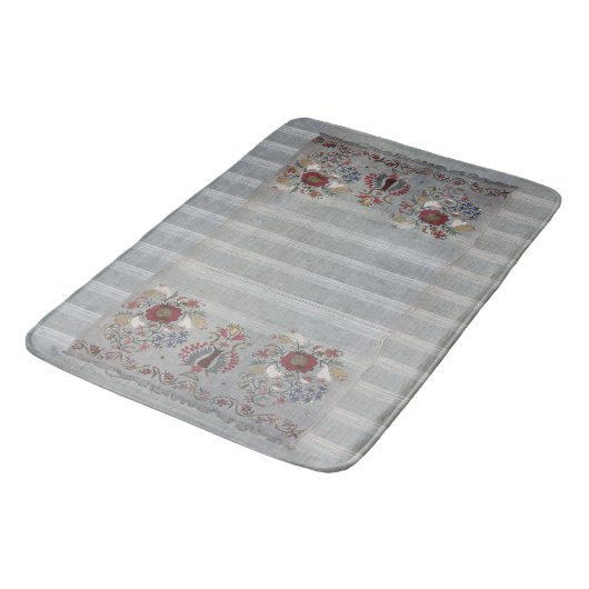 Tapis De Bain Design Gréco-Russe Victorien Boho (Angle)