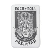 Tapis De Bain Design Guitar Rock (Devant (Vertical))