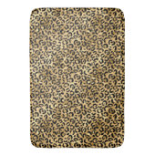 Tapis De Bain Design Leopard bleu et or 2 (devant Vertical)