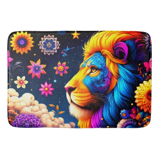 Tapis De Bain Design Lion (Devant)