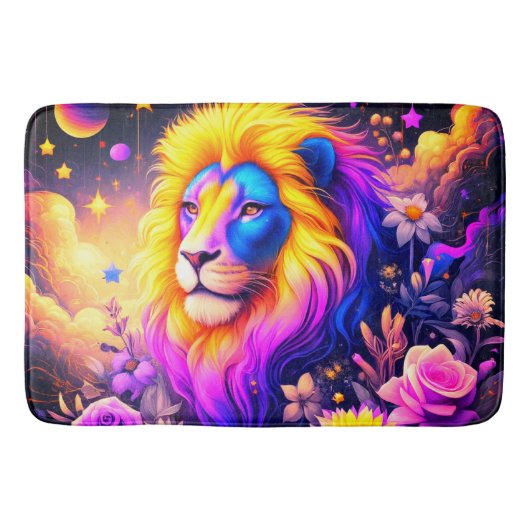 Tapis De Bain Design Lion (Devant)